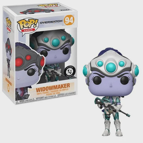 Funko POP! Games: Overwatch - Widowmaker #94 Vinyl Figure (Box Wear, Pre-Owned)