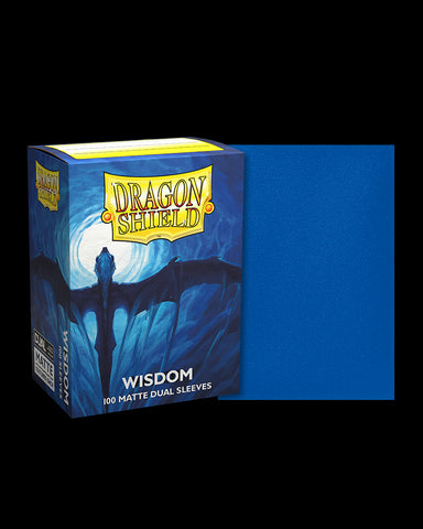Dragon Shield - Standard Size Matte Dual Sleeves 100ct - Wisdom